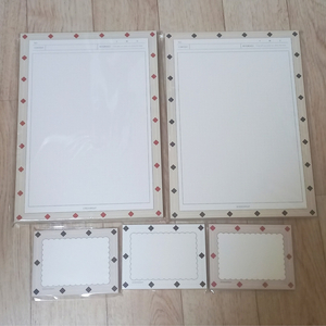 서희숲 온숲 여리상점 메종드 노트패드 5종 일괄