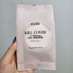 (미개봉)클리오 킬커버 파운웨어 쿠션 디 오리지널 21