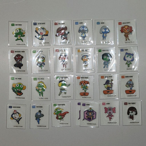 교환) 개구리 중사 케로로 신규 씰스티커 띠부씰 띠부실 이미지