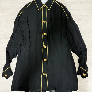 모스키노 테디단추 블라우스