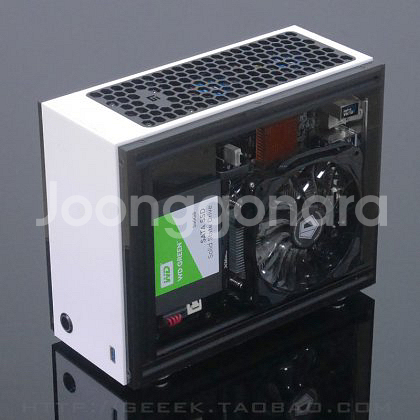 geeek a35 itx 케이스, 인헨스 7660b파워--0