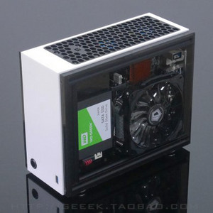 geeek a35 itx 케이스, 인헨스 7660b파워