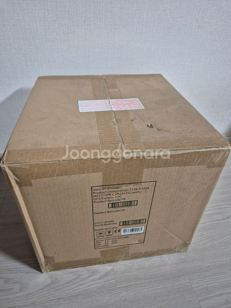 트러스트마스터 레이싱휠 T128 미개봉--5