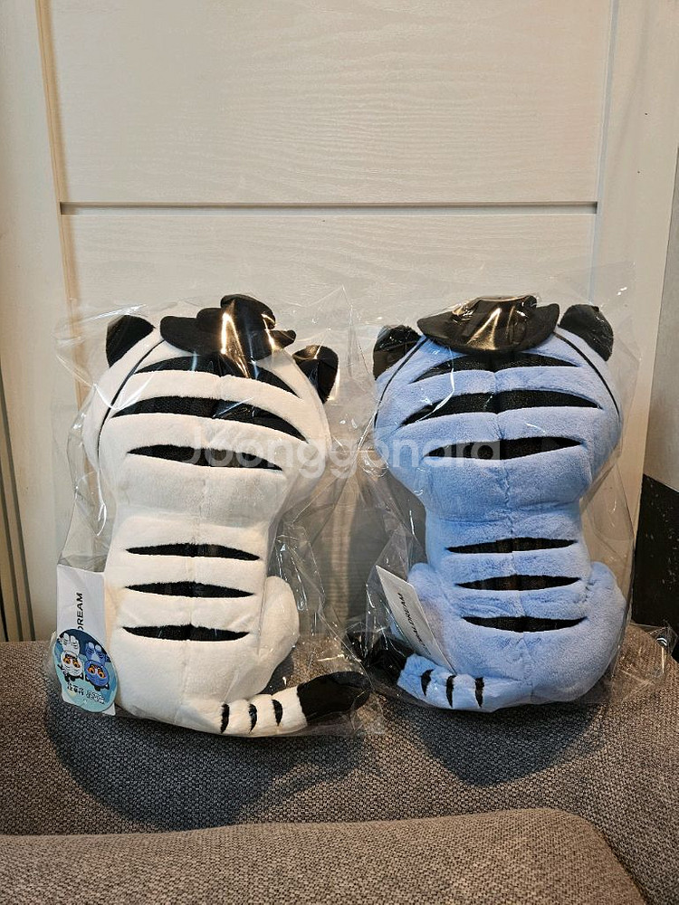 백호랑 청호랑 인형 2개 세트--1