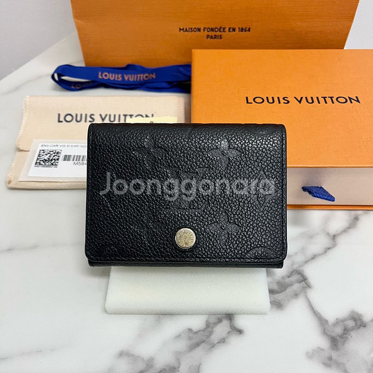 루이비통 모노그램 앙프렝뜨 비즈니스 카드홀더 카드지갑--0
