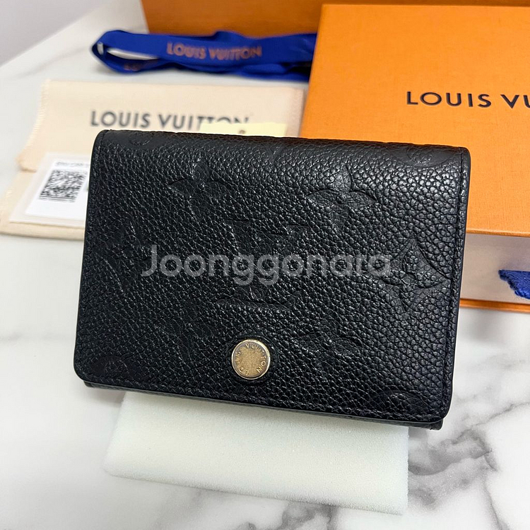 루이비통 모노그램 앙프렝뜨 비즈니스 카드홀더 카드지갑--1