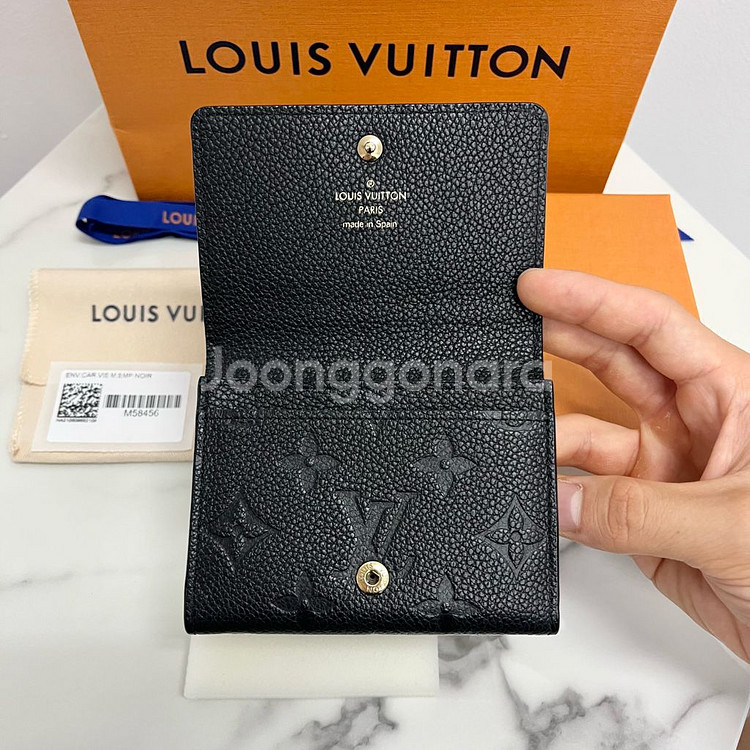 루이비통 모노그램 앙프렝뜨 비즈니스 카드홀더 카드지갑--3