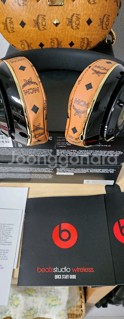 MCM x Beats 무선 헤드폰--4