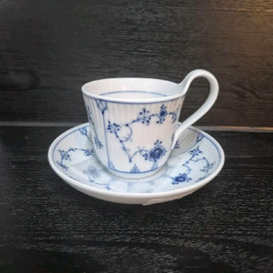 미개봉)로얄코펜하겐 플레인 하이핸들찻잔 250ml