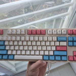 레오폴드 750RBT 키보드 코랄블루 갈축