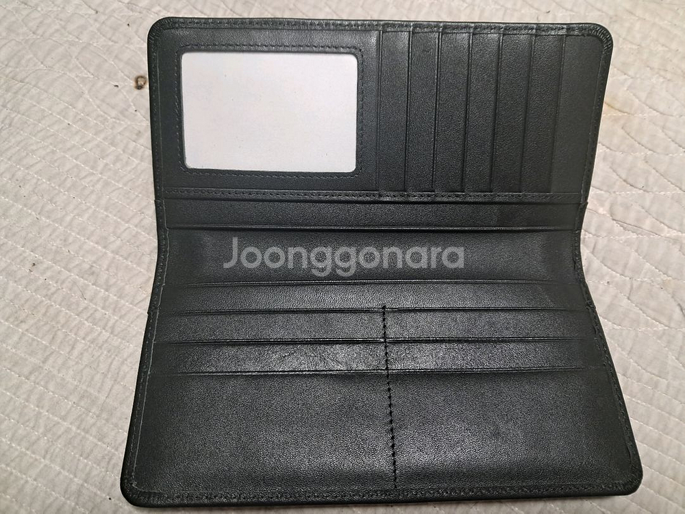 장지갑 소가죽 새 제품입니다--2