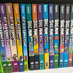 도그맨 11권, 캣키드 5권, 버니vs 멍키1권 일괄