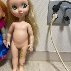 디즈니 베이비돌 라푼젤 인형 정품