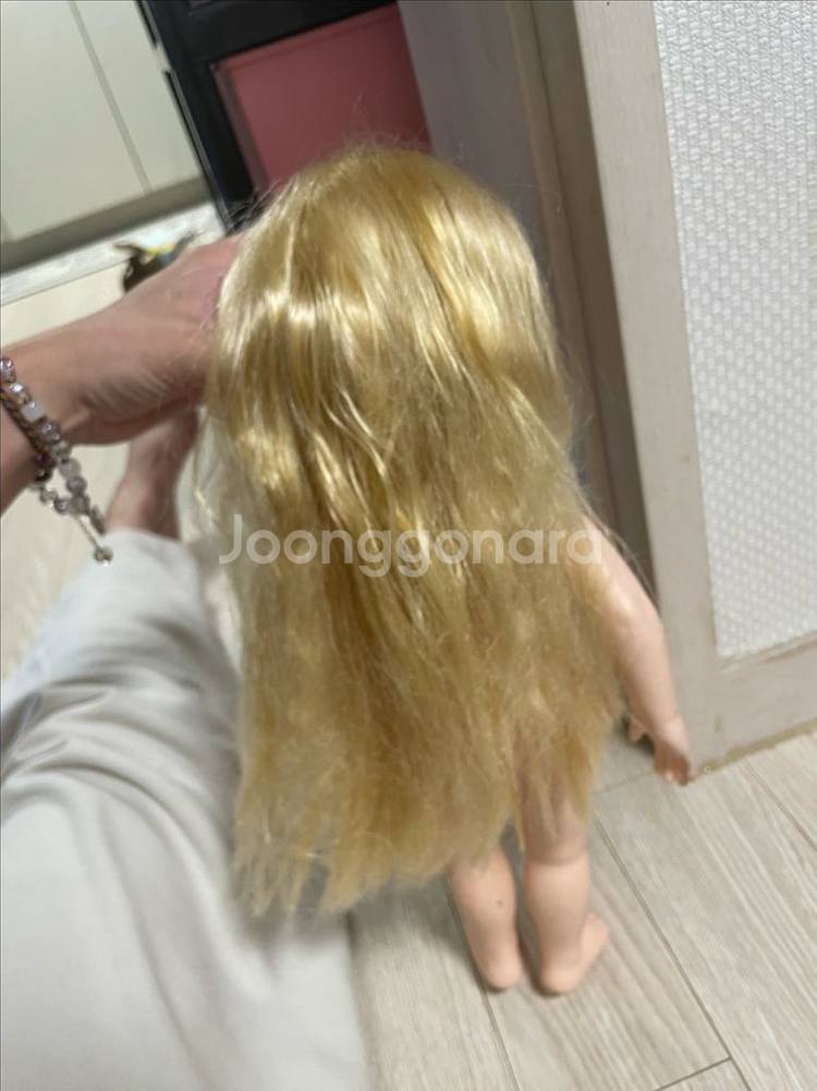 디즈니 베이비돌 라푼젤 인형 정품--5