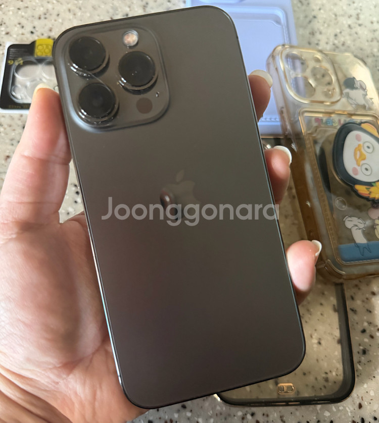 * 아이폰 13 Pro graphite 색상 256GB--6
