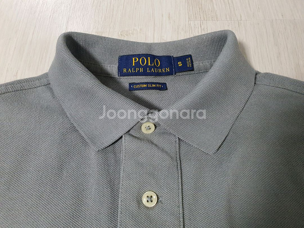 폴로 랄프로렌 남성 반팔 PK 티셔츠 S 쿨그레이--1
