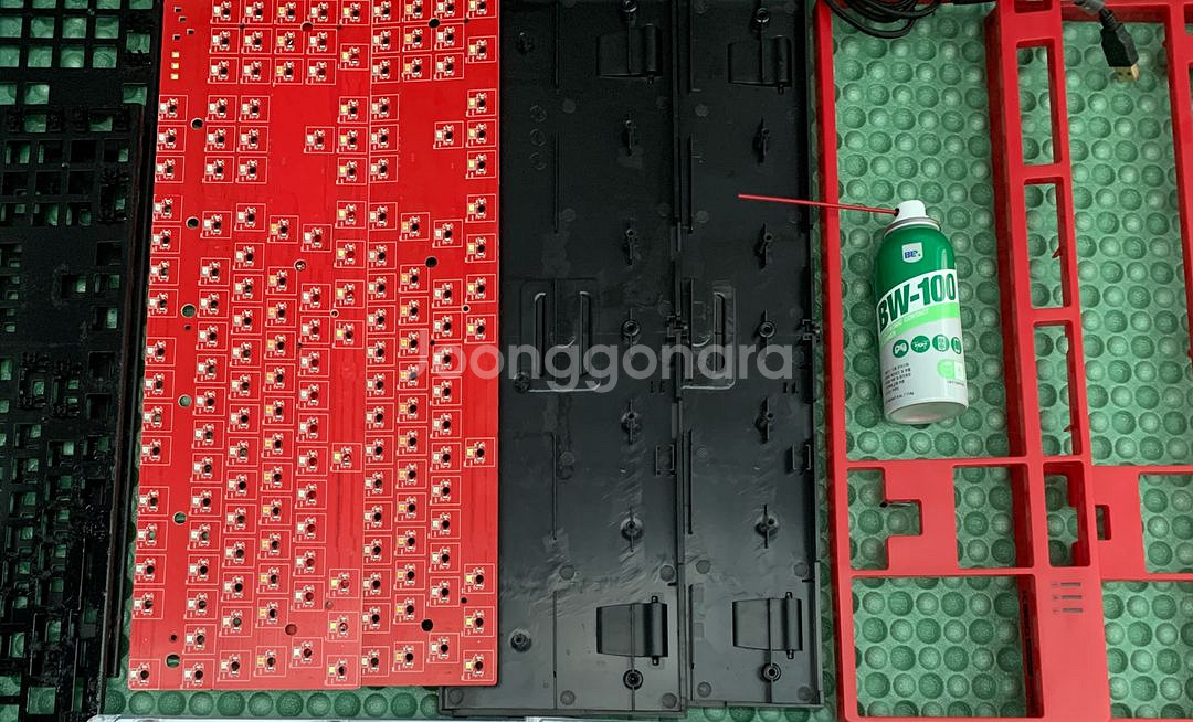 앱코 해커 K660 게이밍 기계식 키보드 (청축)--3
