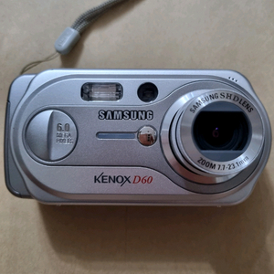 삼성 케녹스 D60 빈티지 디지털 카메라