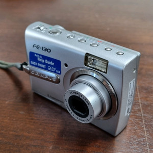 올림푸스 FE-130 실버 빈티지 디지털 카메라