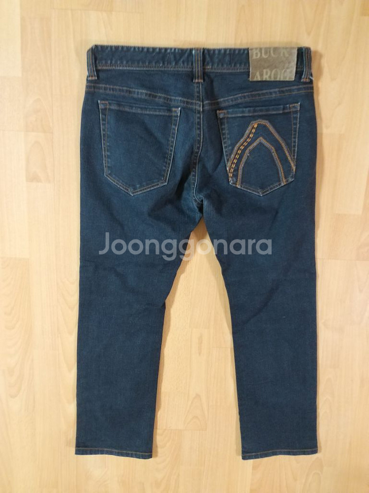 남성 버커루 일자청바지 (사방스판35)--5