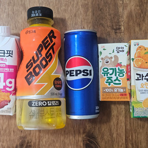 다양한 음료수 새상품 팝니다