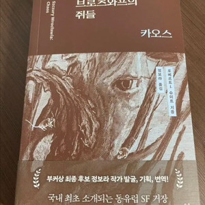 장편 소설 책 브로츠와프의 쥐들 도서 베스트셀러