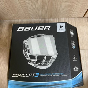 바우어 컨셉3 풀쉴드 주니어/아이스 하키 헬멧 용품