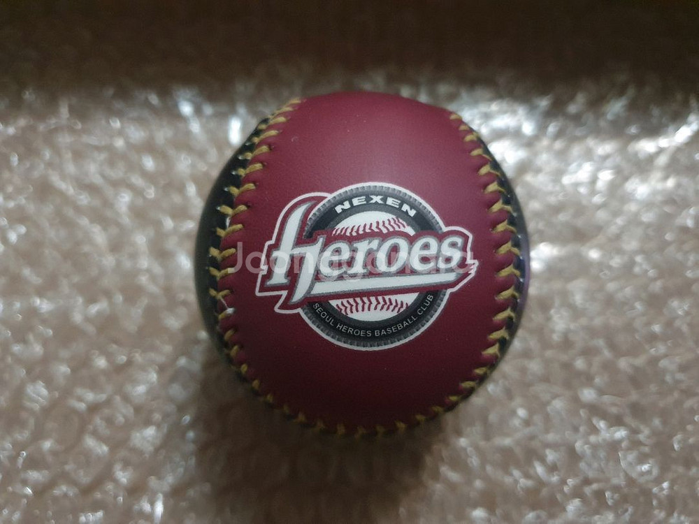 KBO 박병호 3년 연속 40홈런 기념구 포토볼--1