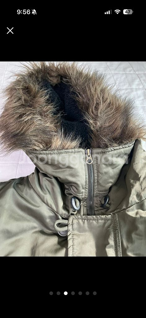 남성 갭 GAP 오리털 다운 자켓 패딩 XL 사이즈--2