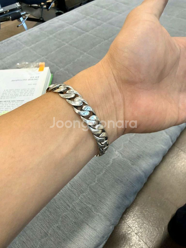 은팔찌(925silver) 19.5cm(7.6inch)--2
