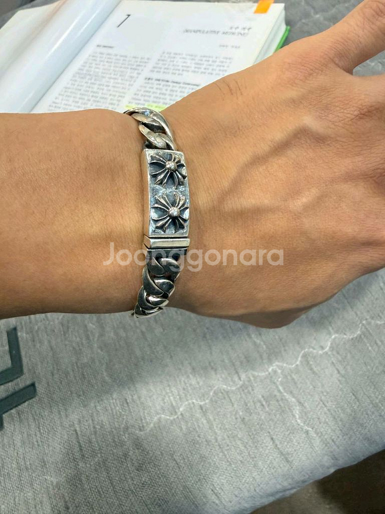 은팔찌(925silver) 19.5cm(7.6inch)--1