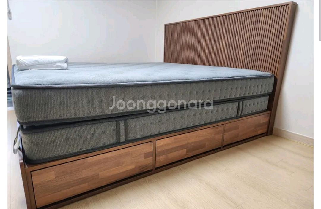 브랜드리스 프리미엄 매트리스 라지킹 반값 판매--6