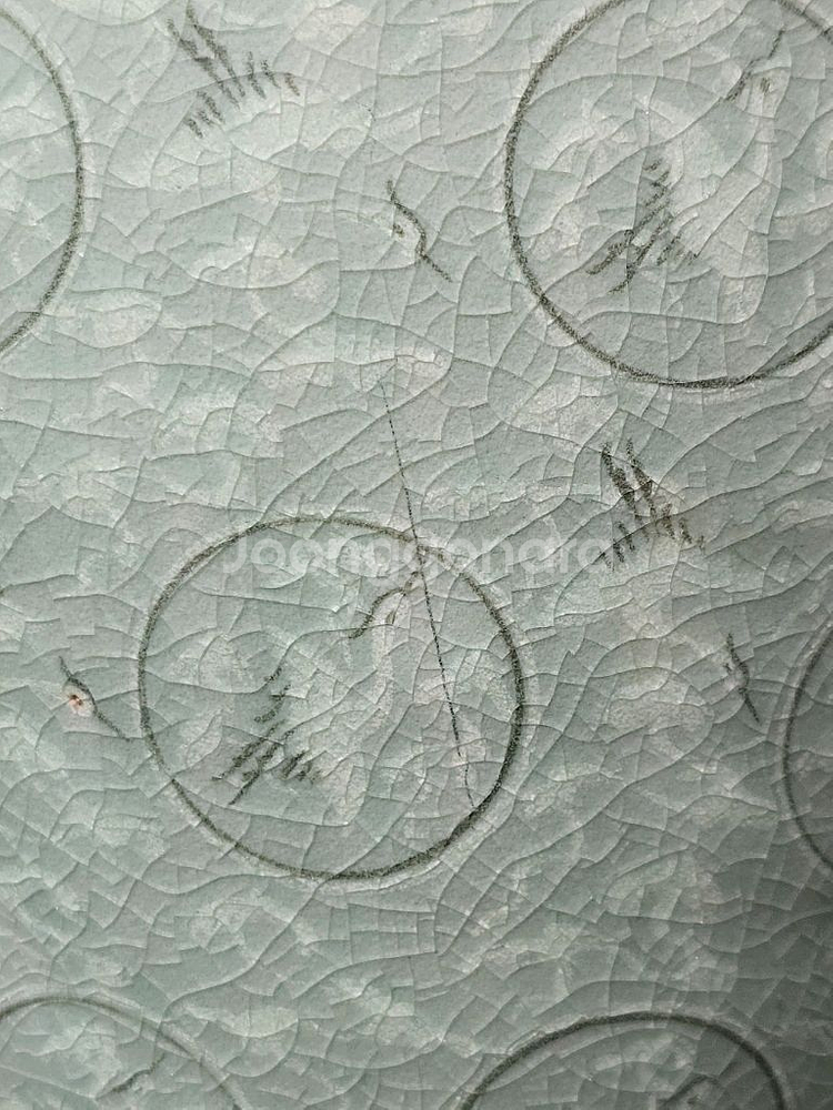 도암 지순탁 청자운학문매병--6