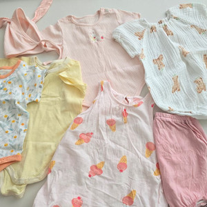 아기 바디수트세트 오가닉맘 코니