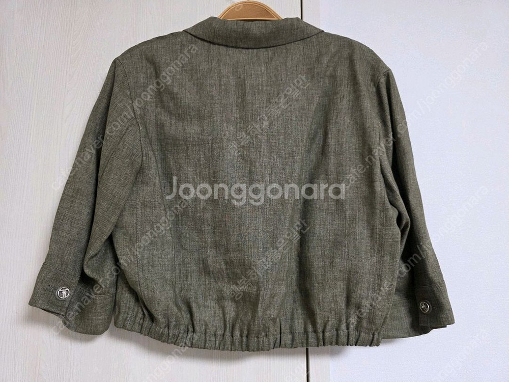 타임(TIME)린넨 하프슬리브 테일러드반팔자켓(55)--11