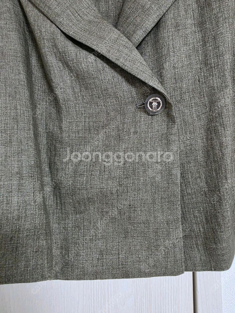 타임(TIME)린넨 하프슬리브 테일러드반팔자켓(55)--12