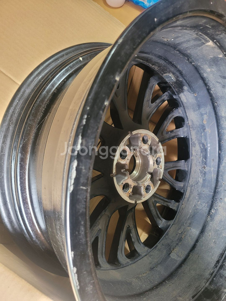 G80스포츠휠 19인치 앞쪽1개--2