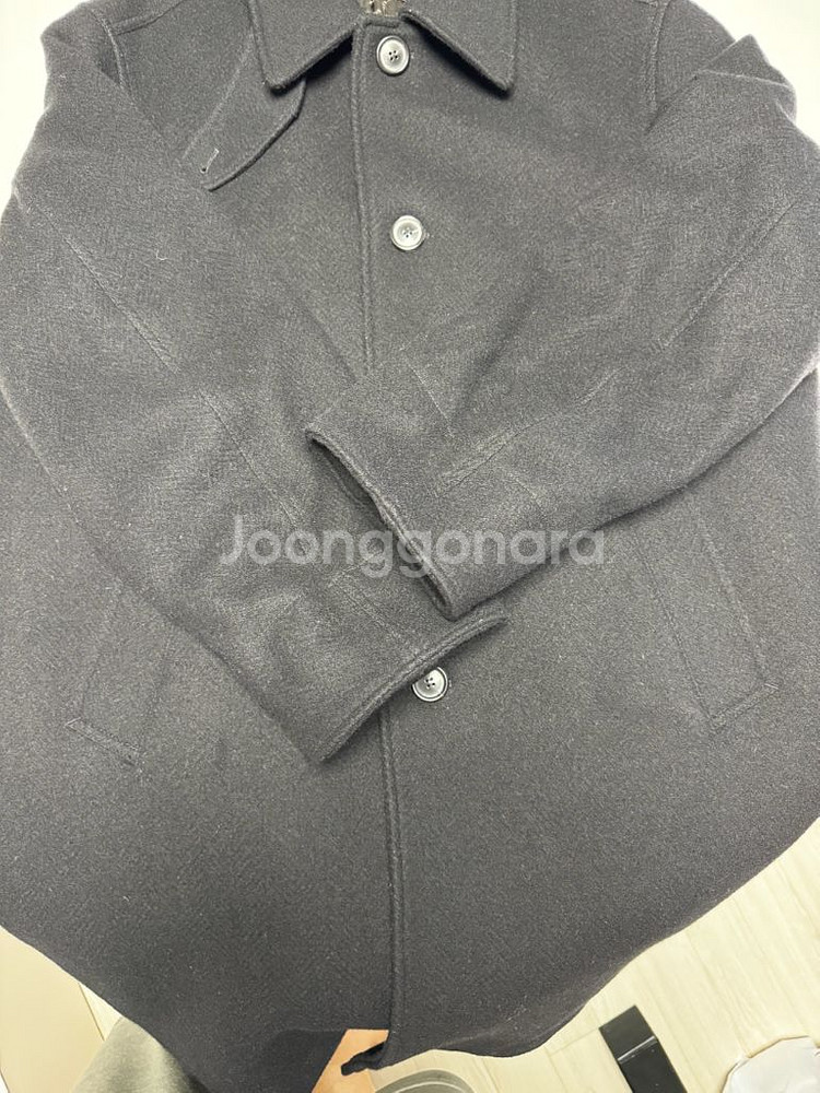 24fw 아워레가시 블랙 발마칸 코트 50사이즈--2