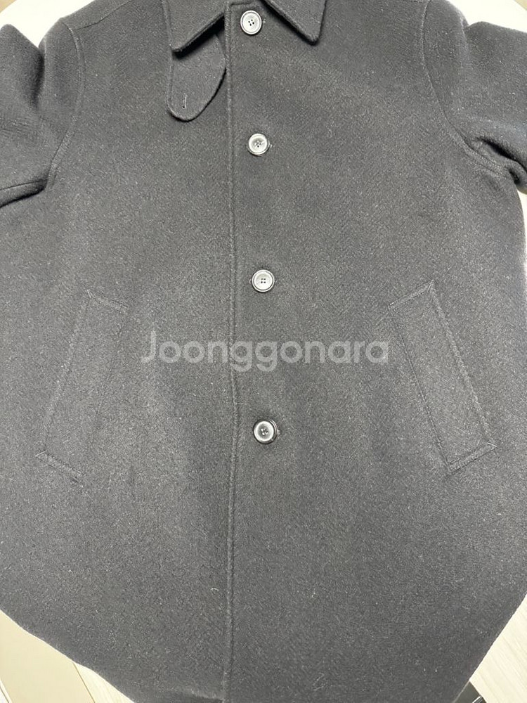 24fw 아워레가시 블랙 발마칸 코트 50사이즈--1
