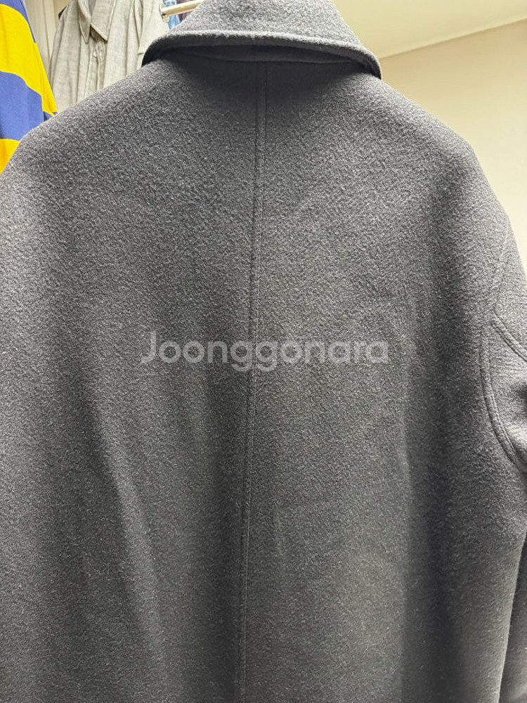 24fw 아워레가시 블랙 발마칸 코트 50사이즈--3