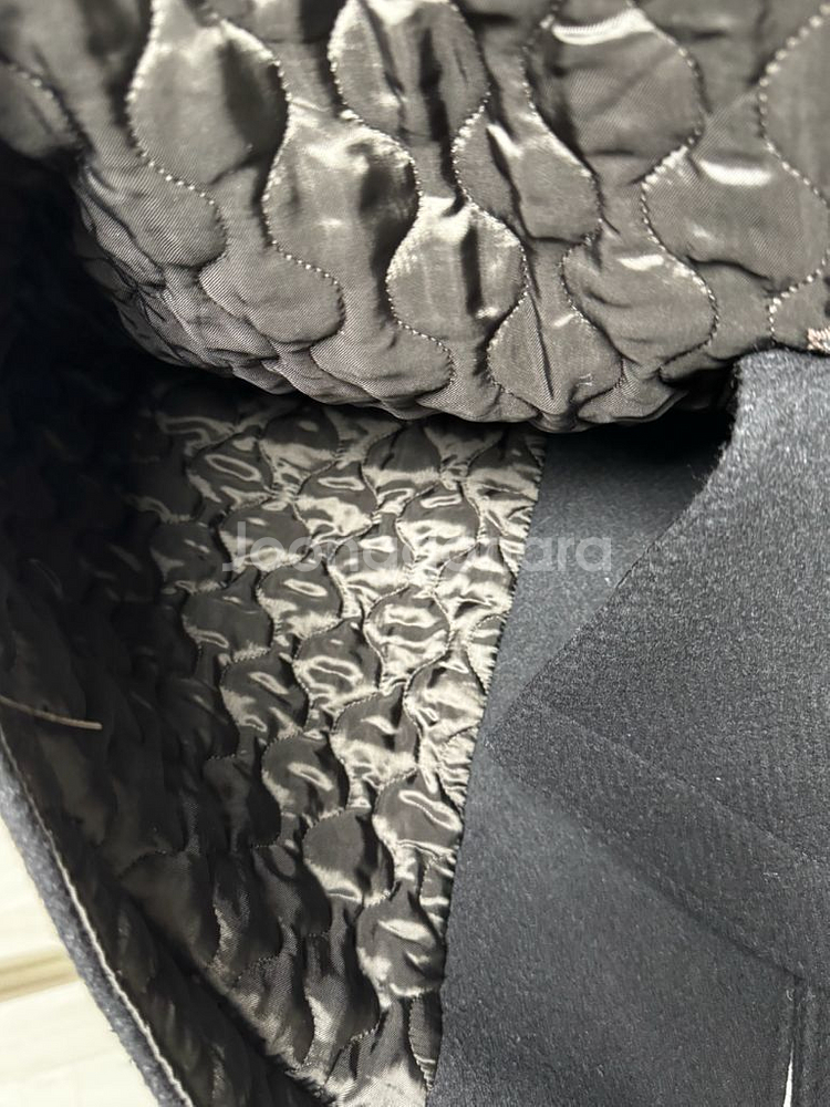 24fw 아워레가시 블랙 발마칸 코트 50사이즈--7