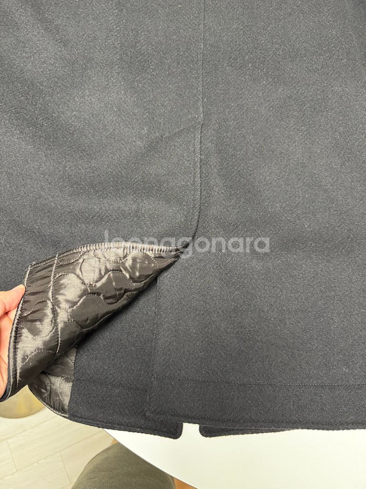 24fw 아워레가시 블랙 발마칸 코트 50사이즈--5