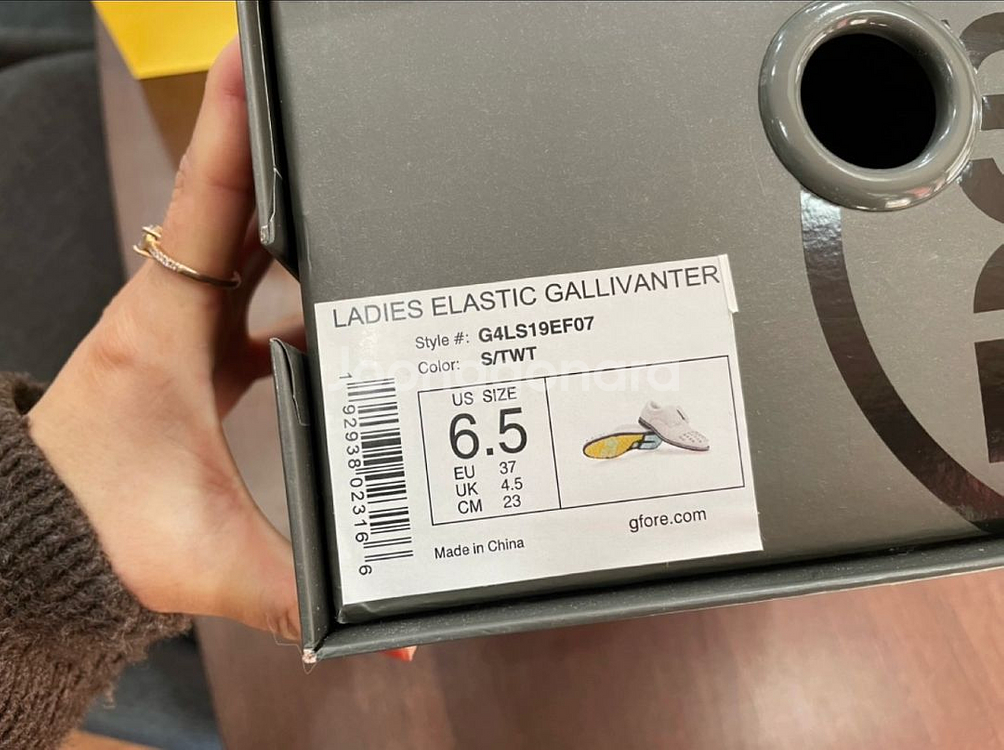 정품 지포어 여성 스터드 갤리벤터 골프화 (새상품)--5