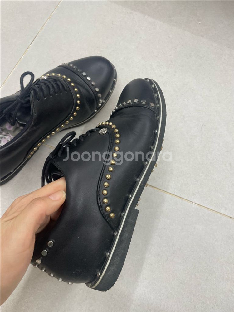 정품 지포어 여성 웰트 스터드 갤리벤터 골프화--1