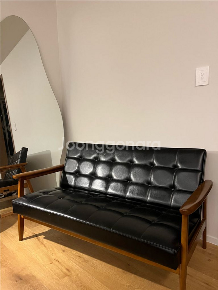 가리모쿠 60 k 체어 스탠다드 블랙 월넛--0