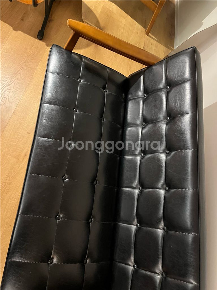 가리모쿠 60 k 체어 스탠다드 블랙 월넛--1