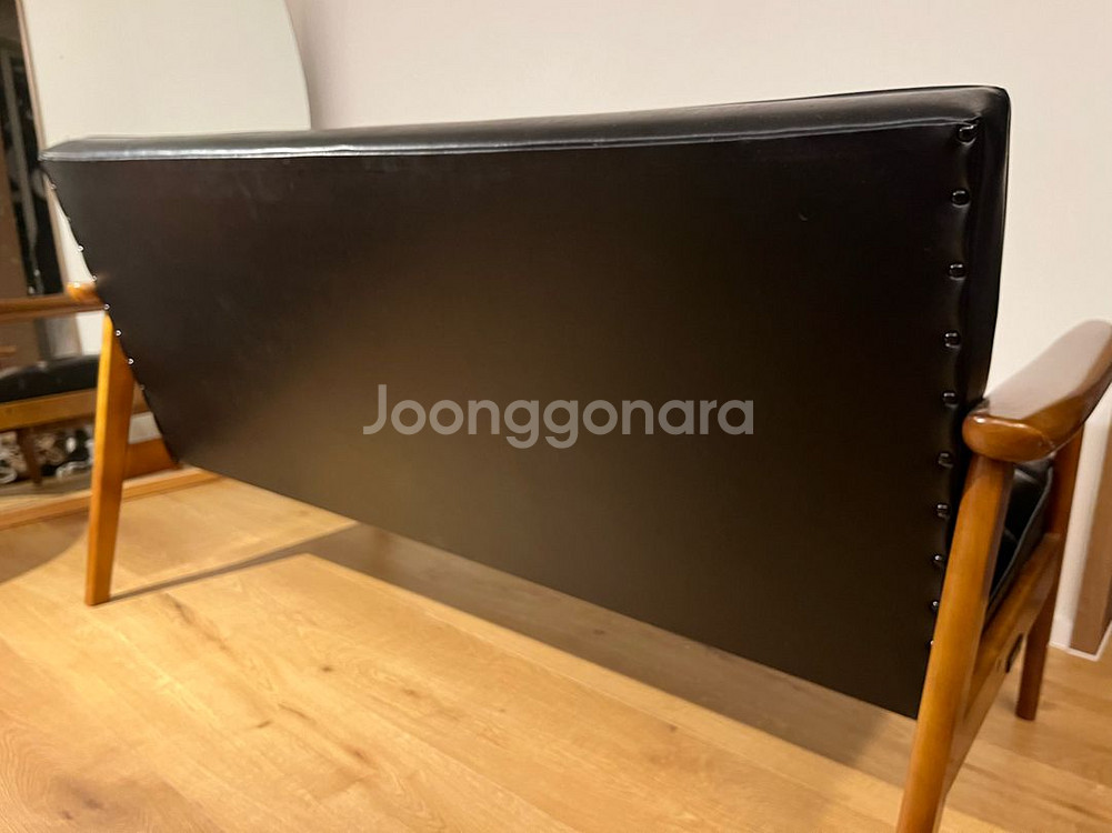 가리모쿠 60 k 체어 스탠다드 블랙 월넛--2