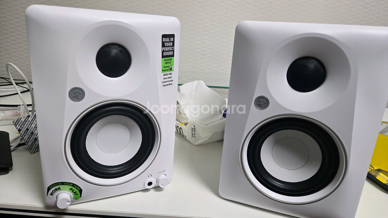 MACKIE CR4.5WHT 모니터 스피커 화이트 색상--4