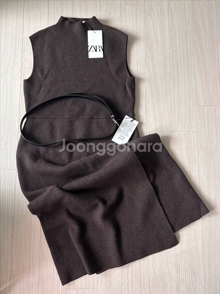 새제품 자라 니트 원피스--4