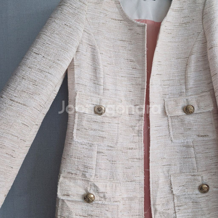 미쏘 트위드 쟈켓--3